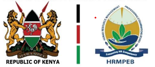 Republic of Kenya coat of arms and HRMPEB logo